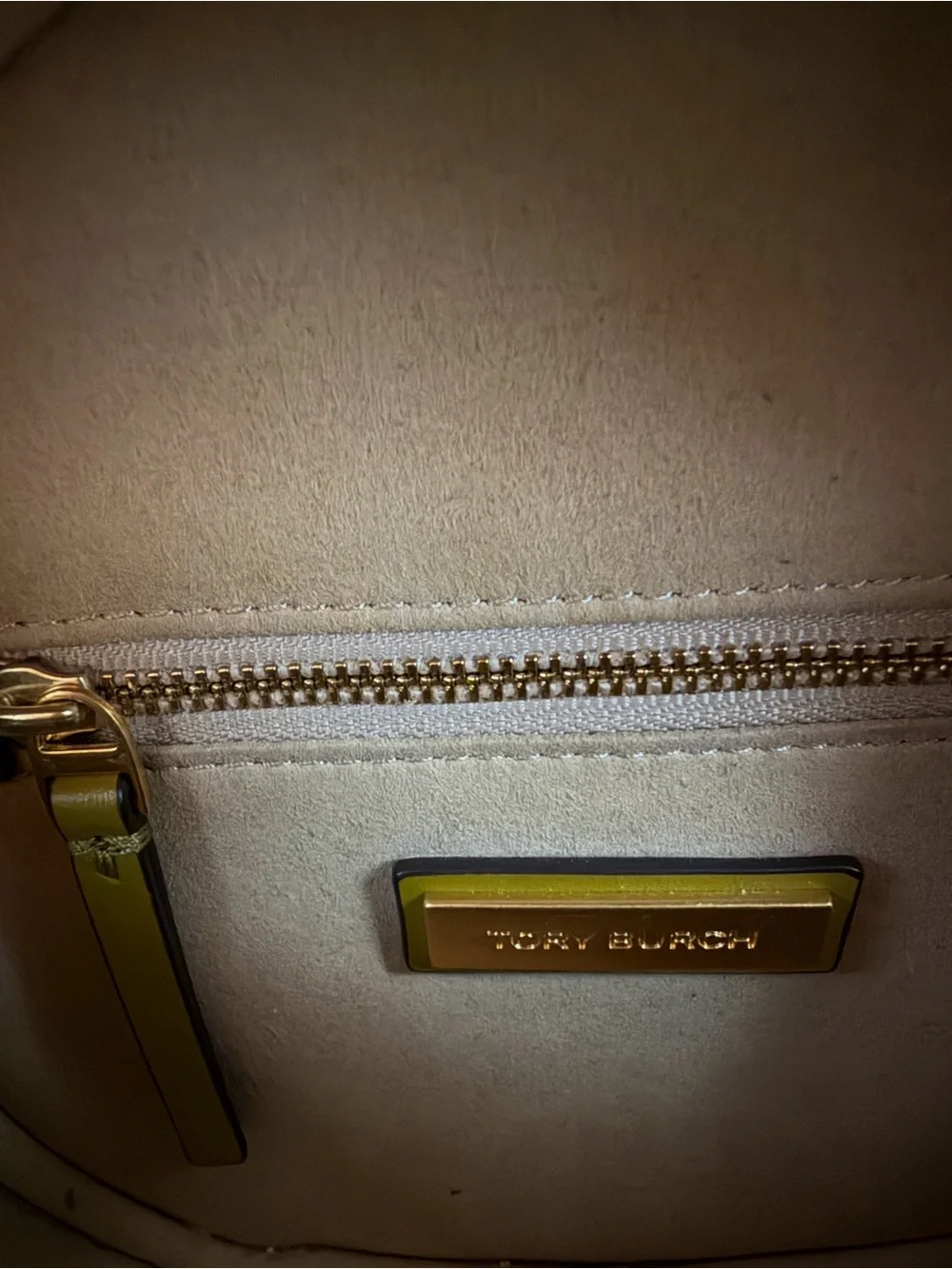 Tory Burch T Monogram Color-Block Circle Bag